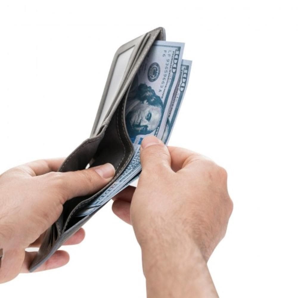 Leather Wallet โ Genuine Leather Bifold Wallet with Card Slots (Torin)