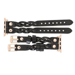 York Leather Apple Watch Double Band