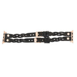 York Leather Apple Watch Double Band