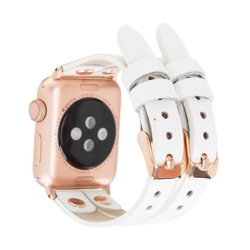 Ely Leather Apple Watch Double Band