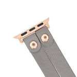 Ely Leather Apple Watch Double Band