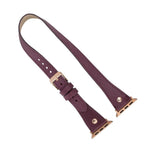 Slim Double Tour Apple Watch Leather Band