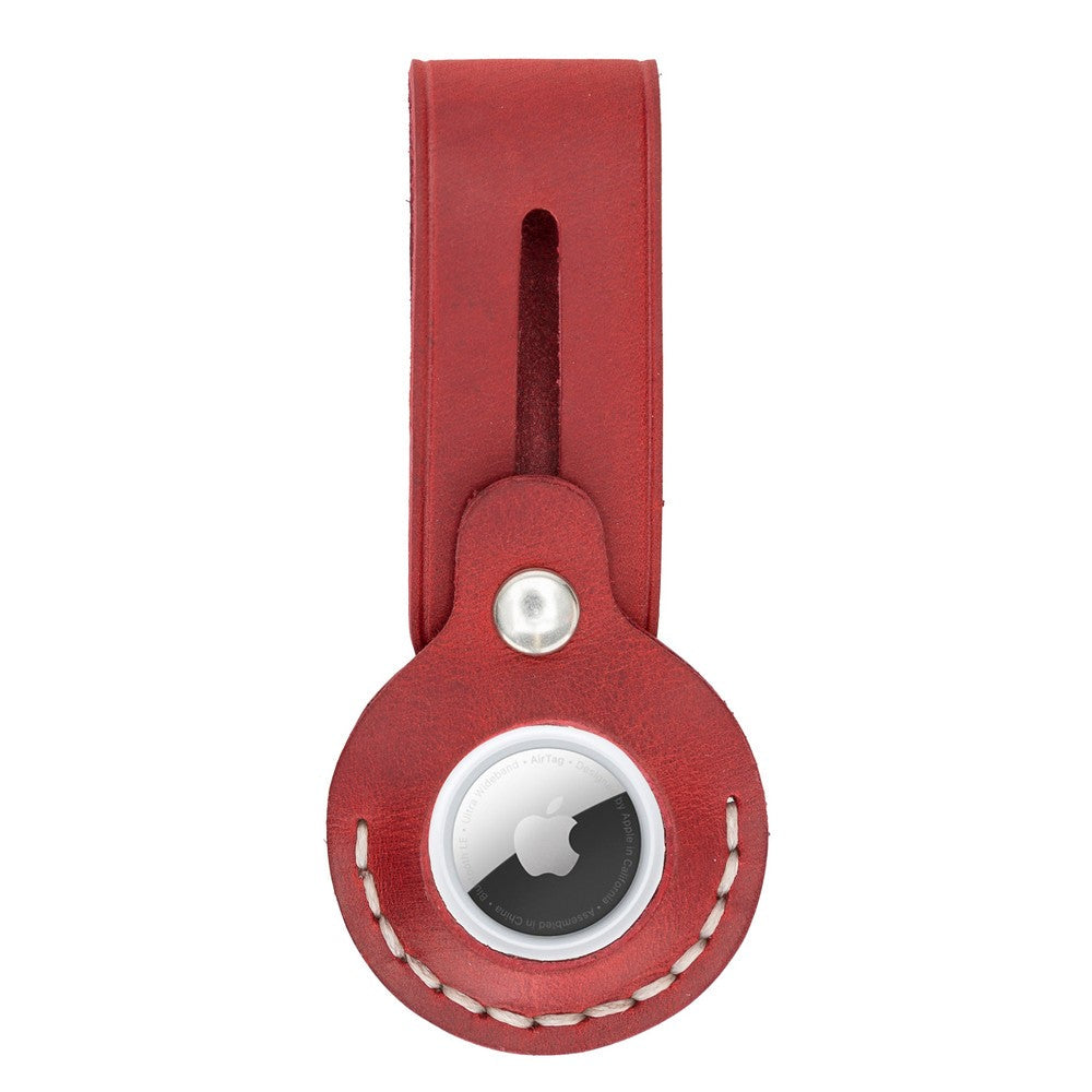 Apple Leather AirTag Keychain Beta