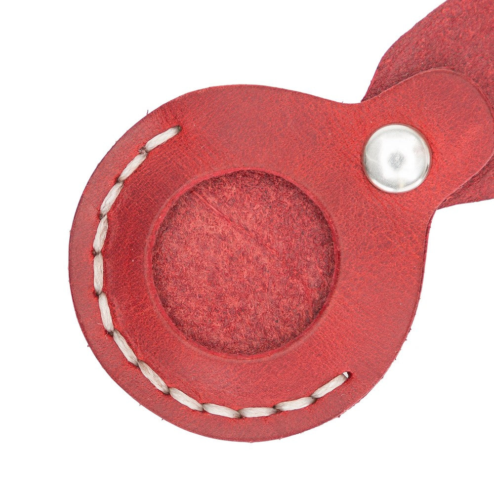 Apple Leather AirTag Keychain Beta