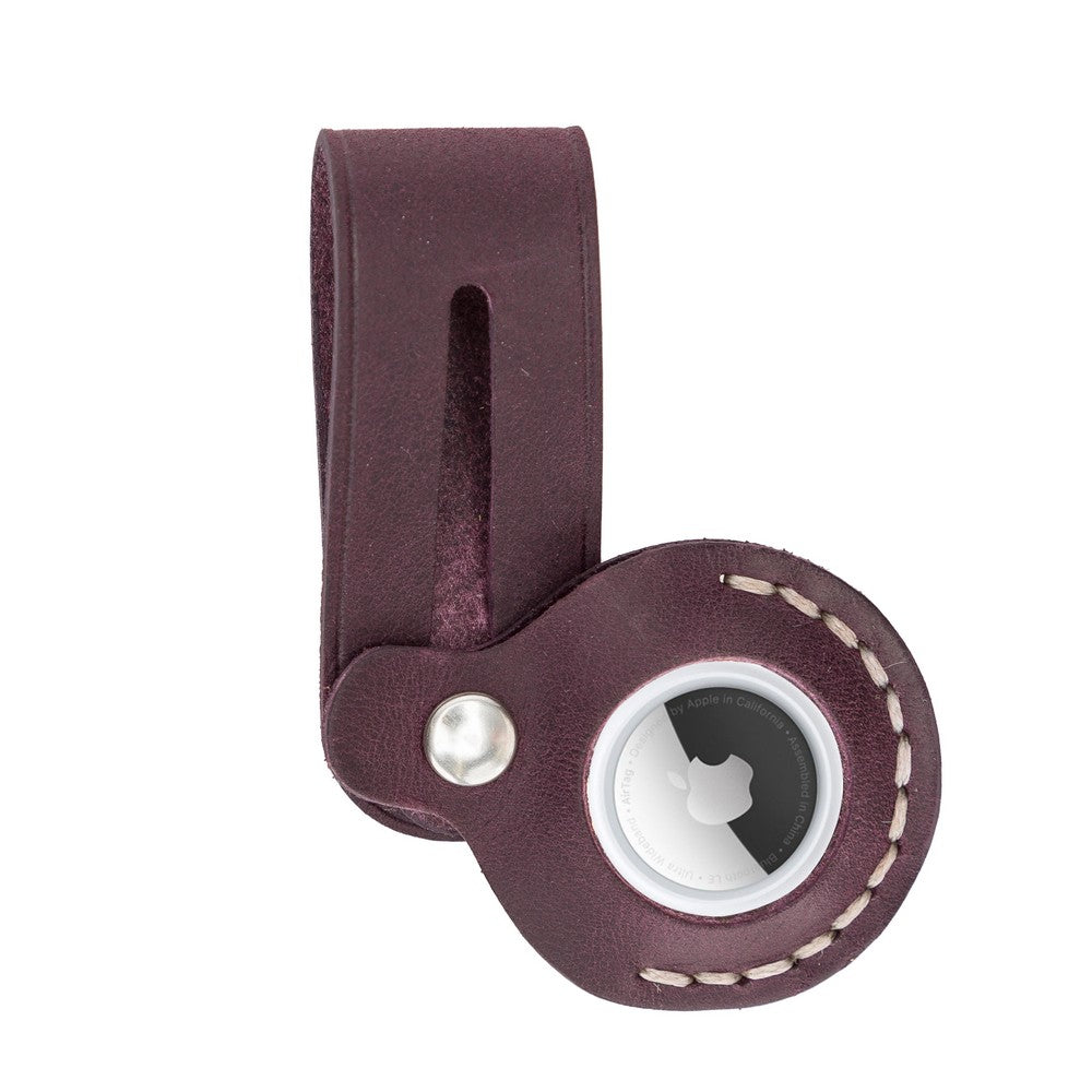 Apple Leather AirTag Keychain Beta