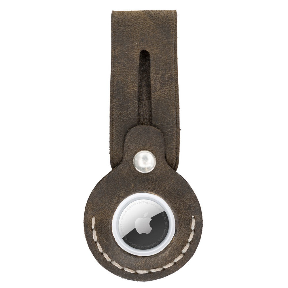 Apple Leather AirTag Keychain Beta