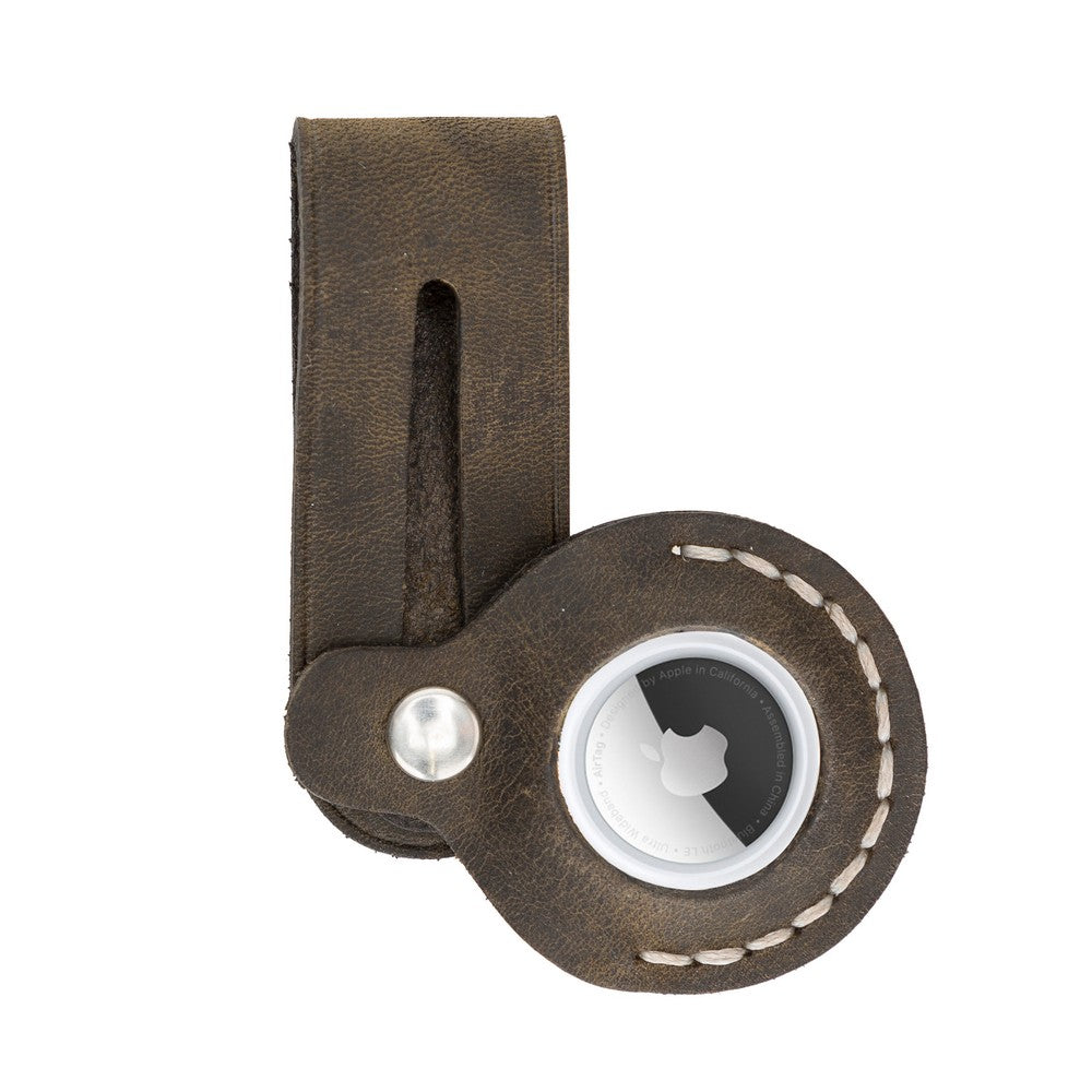 Apple Leather AirTag Keychain Beta