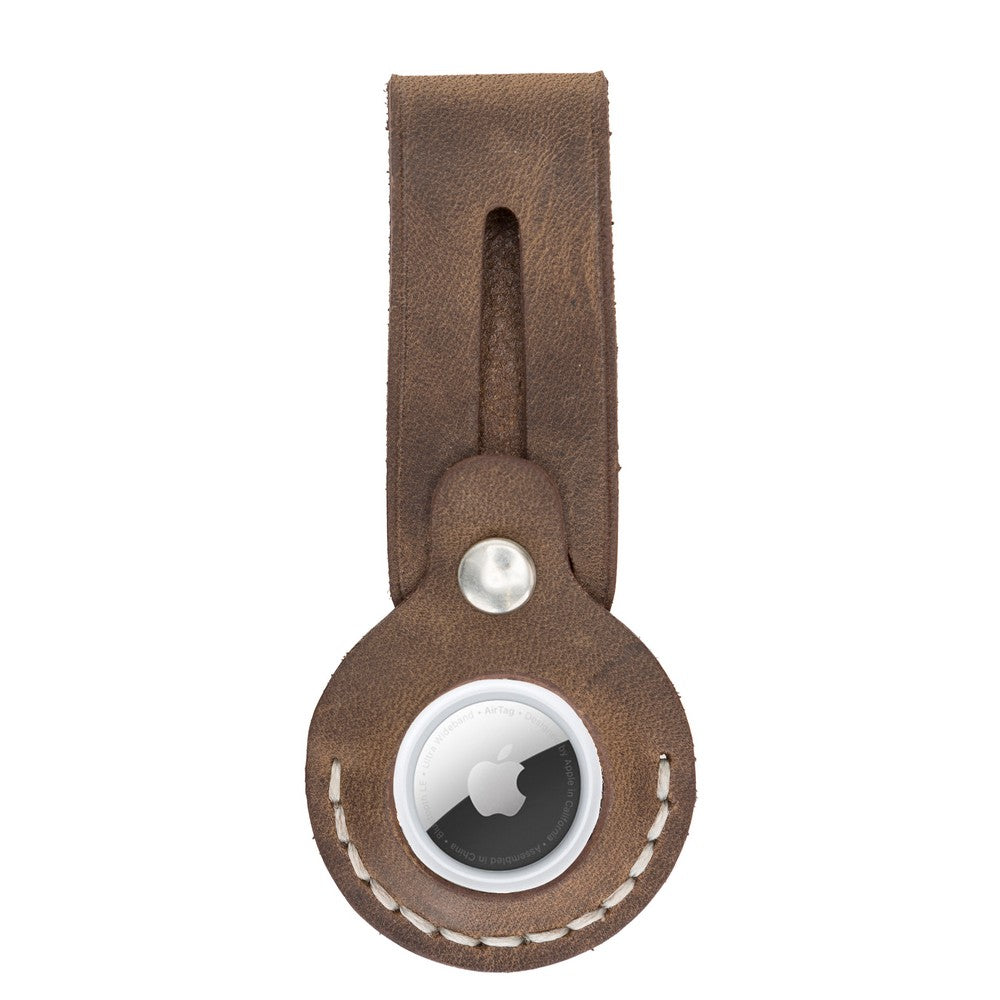 Apple Leather AirTag Keychain Beta