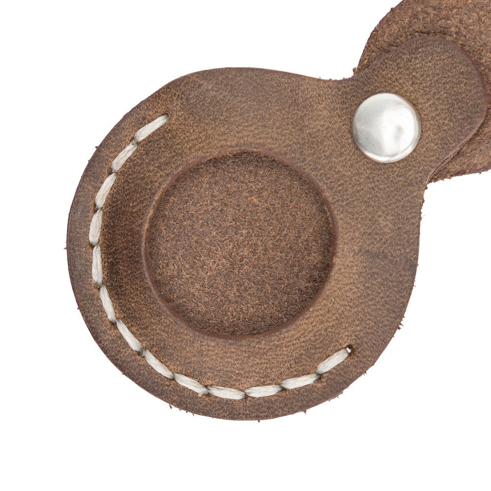 Apple Leather AirTag Keychain Beta