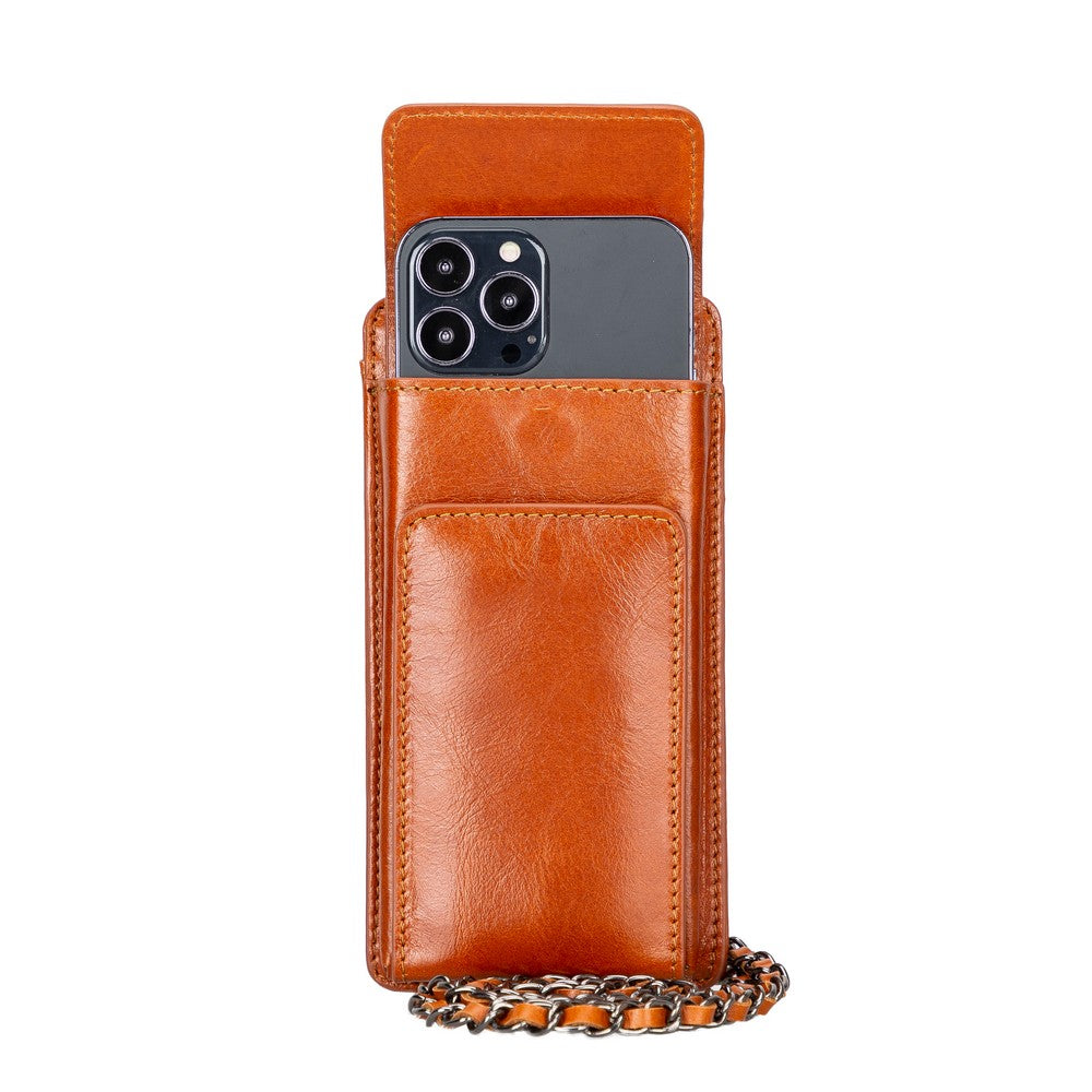 Avjin 6.9 inch Compatible Leather Case with Wallet Strap RST2EF