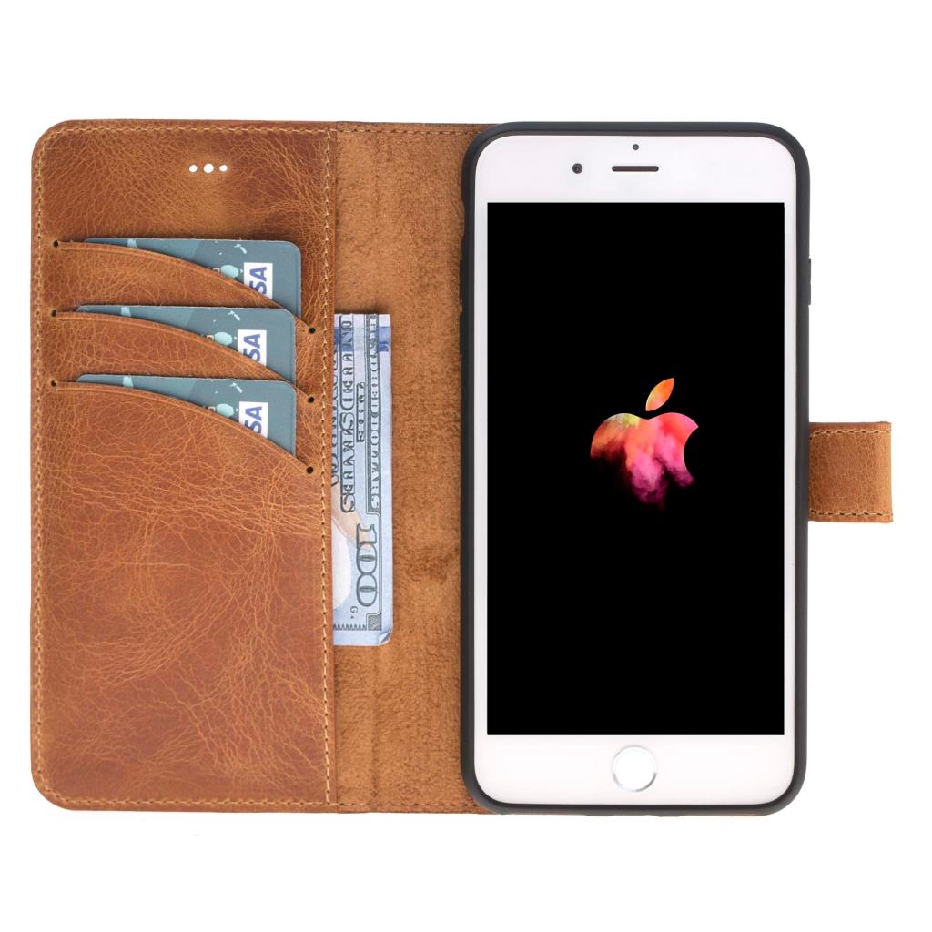 Apple iPhone 7-8 Series Leather Wallet Case