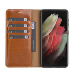 Samsung Galaxy S21 Leather Wallet Case