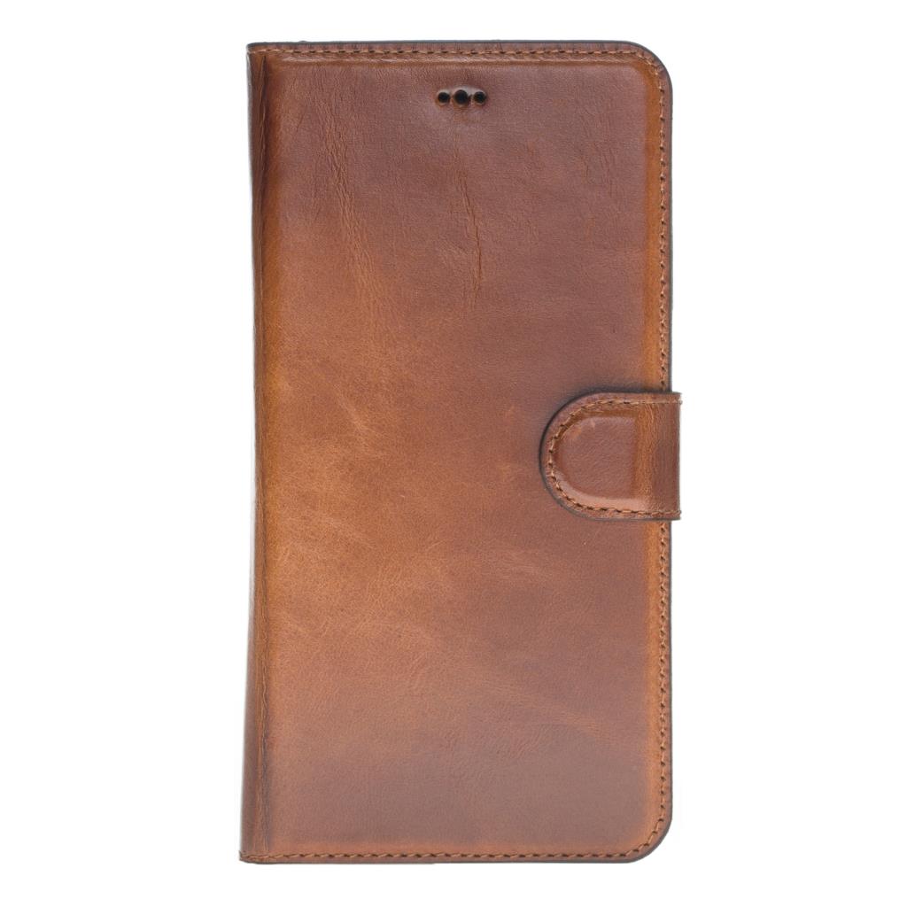 Apple iPhone XS Max Compatible Leather Wallet Case RST2EF