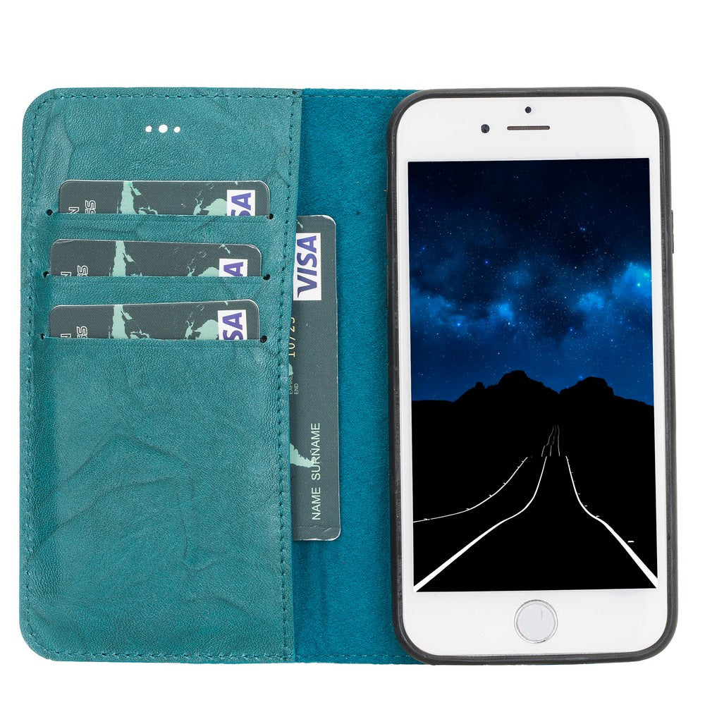 Apple iPhone 7-8 Series Leather Wallet Case