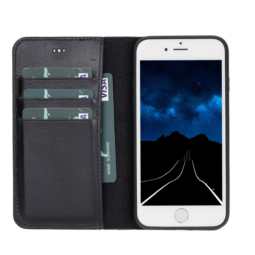Apple iPhone 7-8 Series Leather Wallet Case