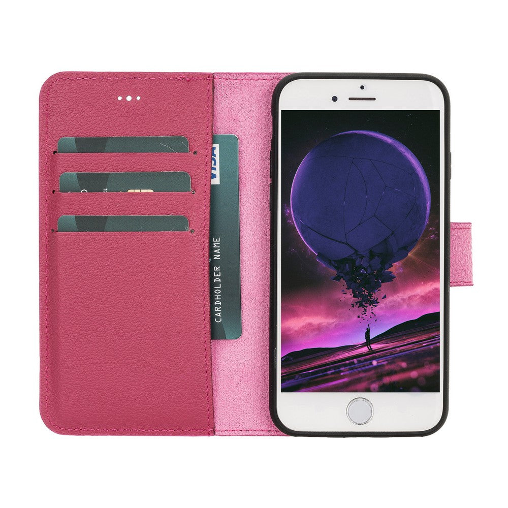 Apple iPhone 7-8 Series Leather Wallet Case