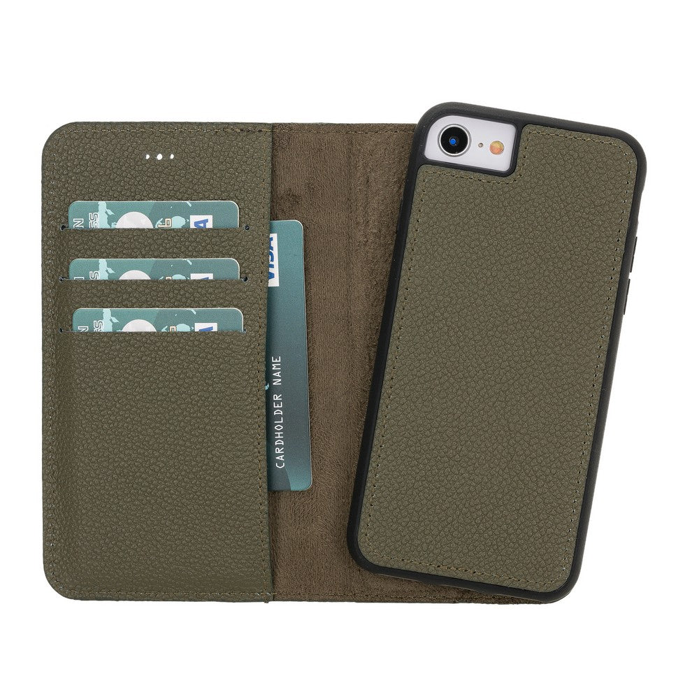 Apple iPhone 7-8 Series Leather Wallet Case