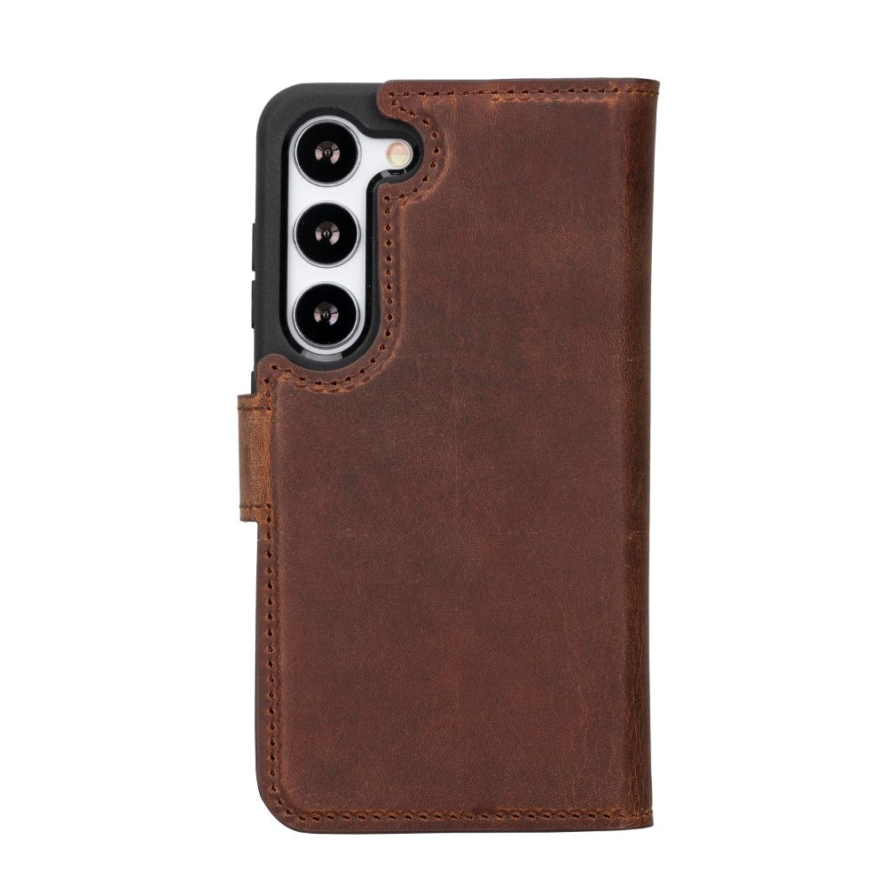 Samsung Galaxy S23 Series Compatible Leather Wallet Case