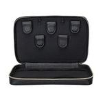 Leather Zippered Multi-Purpose Accessory Bag