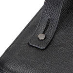 Leather Zippered Multi-Purpose Accessory Bag