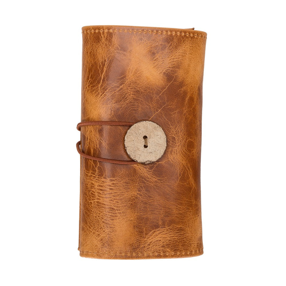 Leather Cable Accessory Carrying Bag