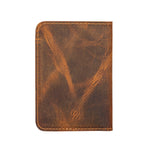 Leather Card Holder – Minimalist Slim Bifold Wallet for Men & Women (Matteo)