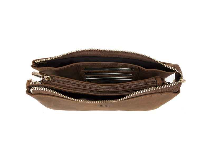 Jaya Portfolio Strap Leather Women's Bag with Strap