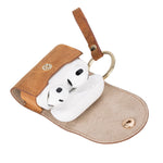 Apple AirPods 3rd Generation Compatible Leather Case Mai Snap