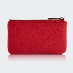 3002 Unisex Leather Coin Purse With Zipper