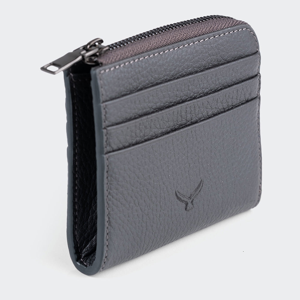 4506 Men Leather Card Holder With Zipper