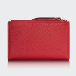 5107 Women Two Pocket Leather Wallet With Magnetic Closure