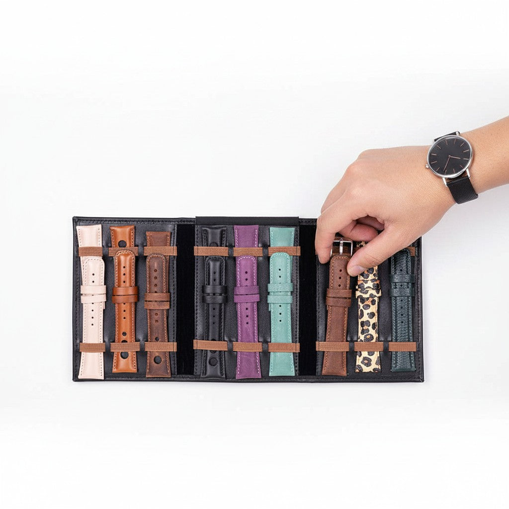 Watch Band Leather Organizer