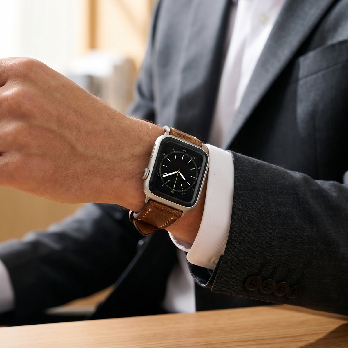 BA3 Apple Watch Leather Band