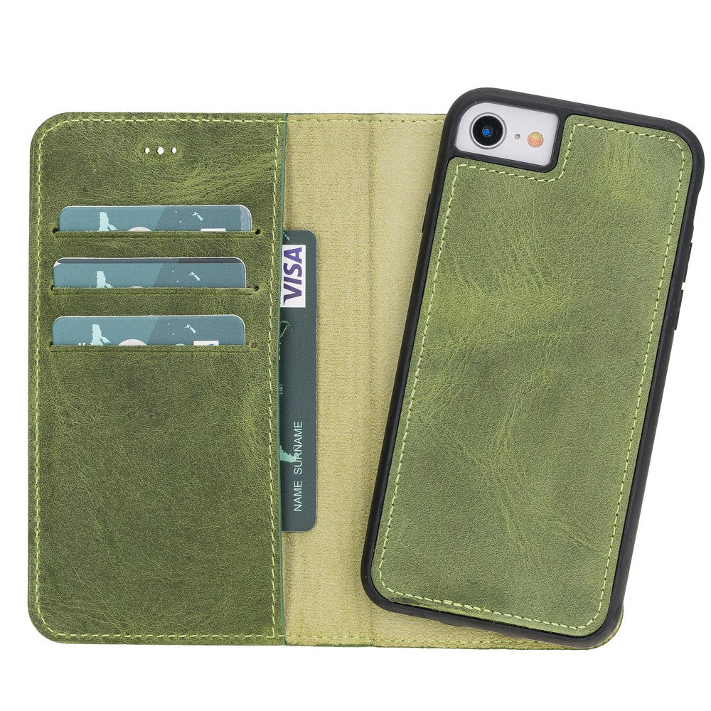 Apple iPhone 7-8 Series Leather Wallet Case