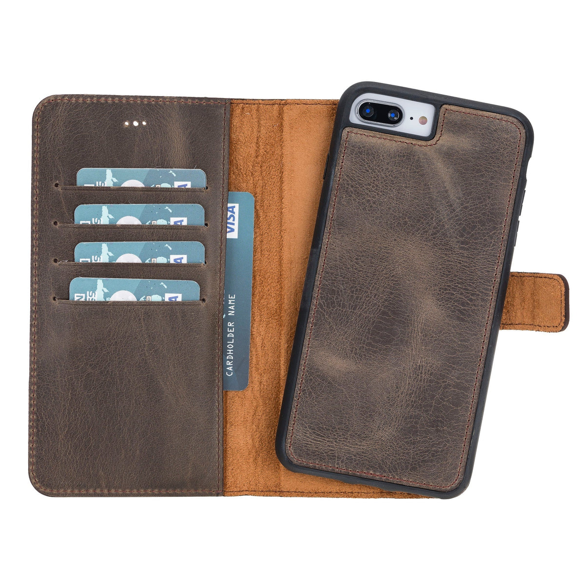 Apple iPhone 7-8 Series Leather Wallet Case