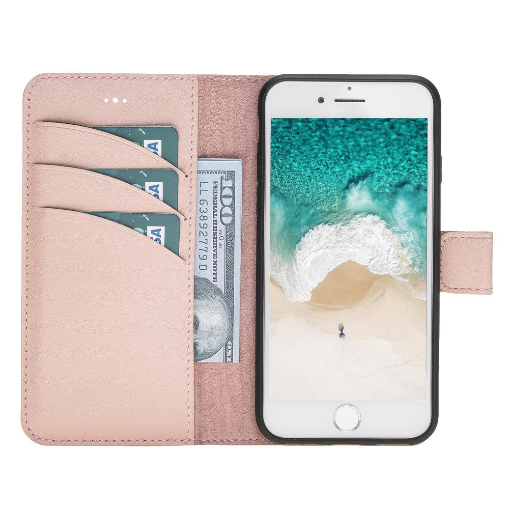 Apple iPhone 7-8 Series Leather Wallet Case