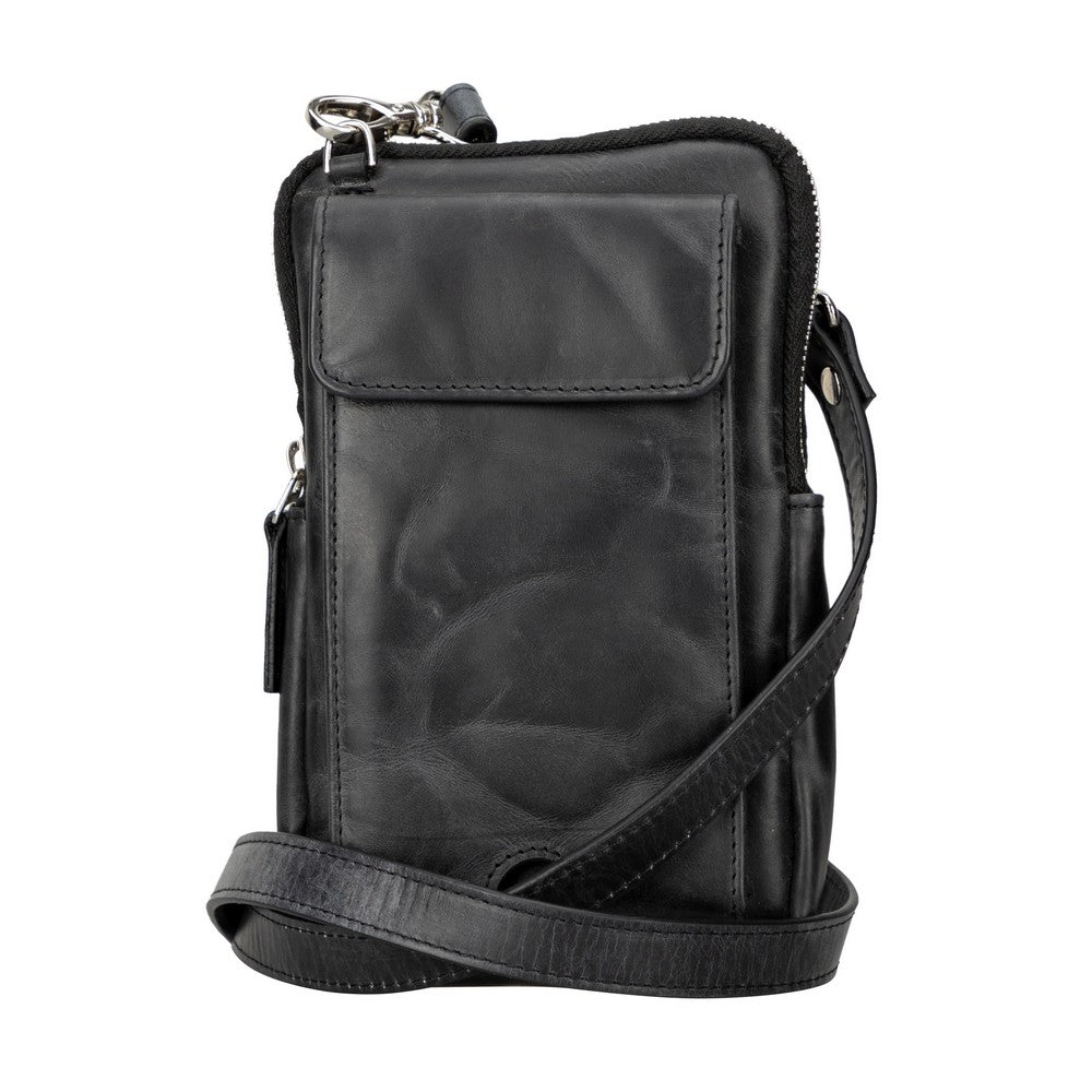 Fuco Real Leather Men's Crossbody Bag