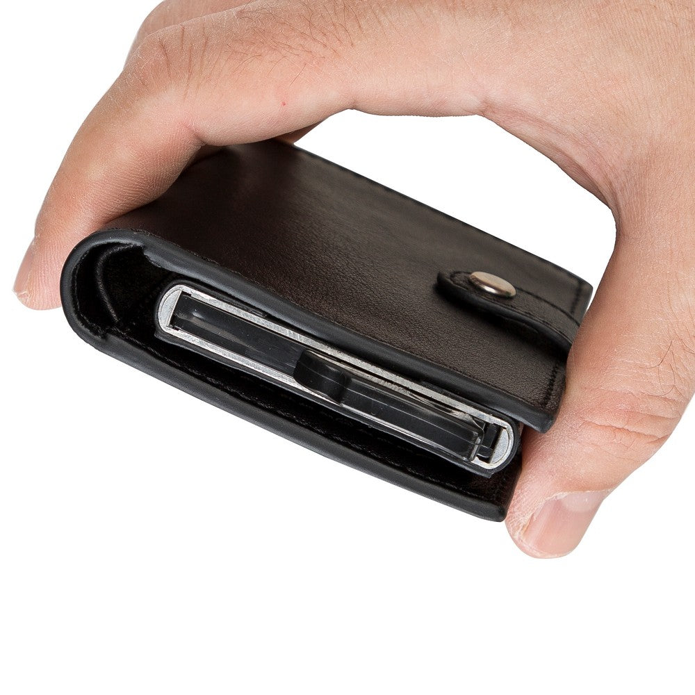 Minimalist Leather Smart Wallet – RFID Blocking Card Holder (Venus)