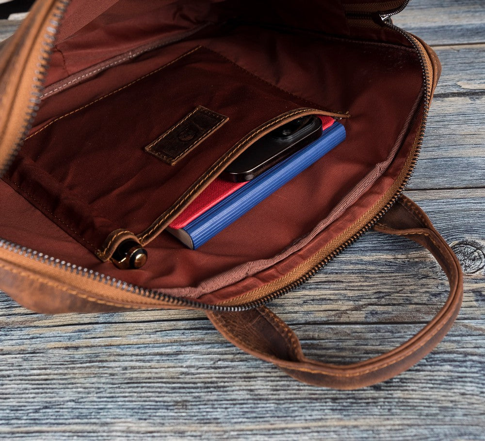 Apollo 13-14 inch MacBook and PC Leather Case