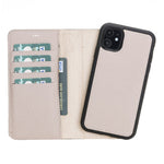 Apple iPhone 11 Series Compatible Leather Wallet Case