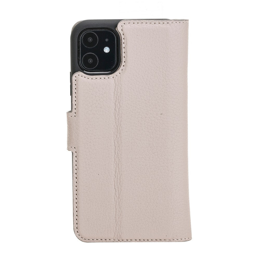 Apple iPhone 11 Series Compatible Leather Wallet Case