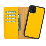 Apple iPhone 11 Series Compatible Leather Wallet Case