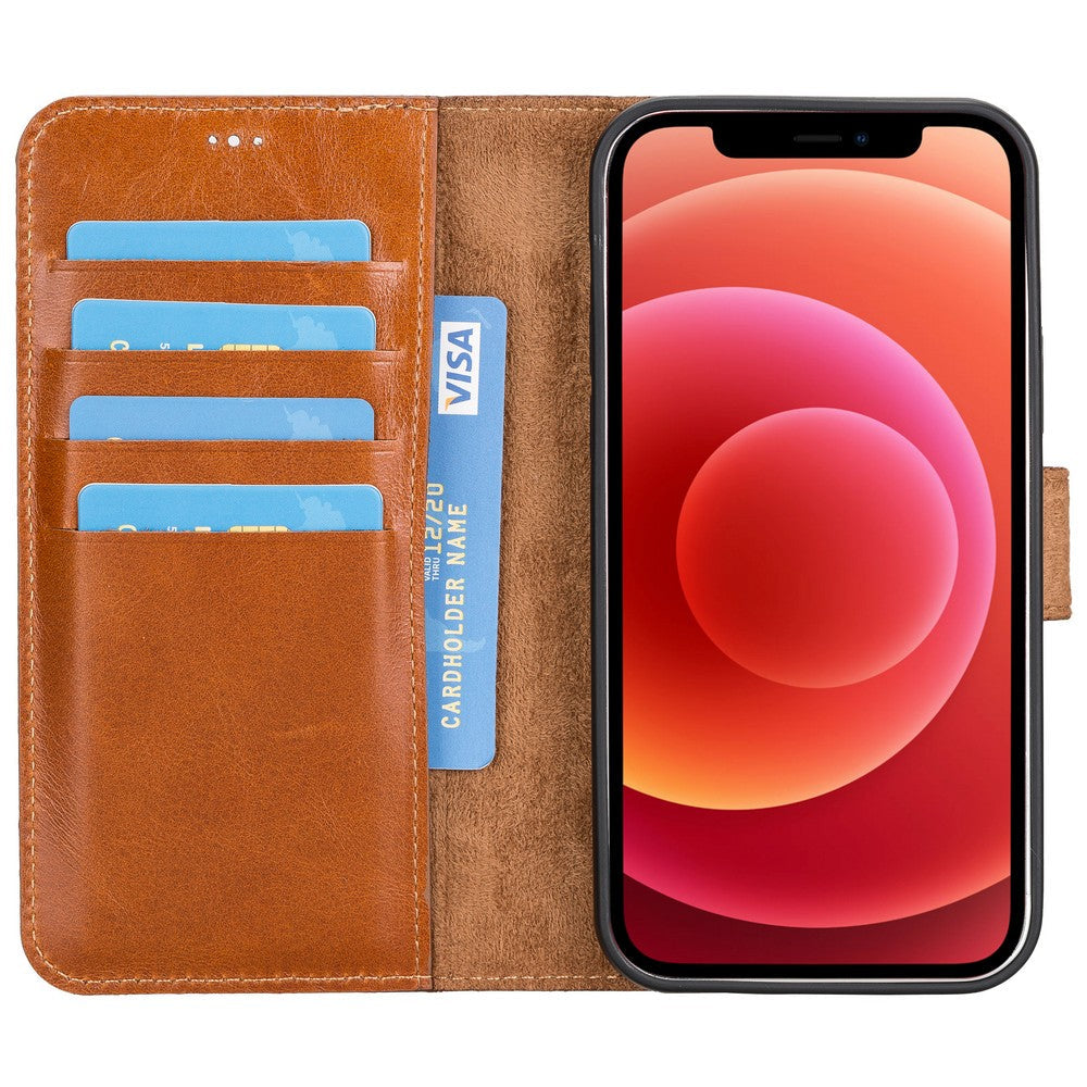 Apple iPhone 12 Series Leather Wallet Case