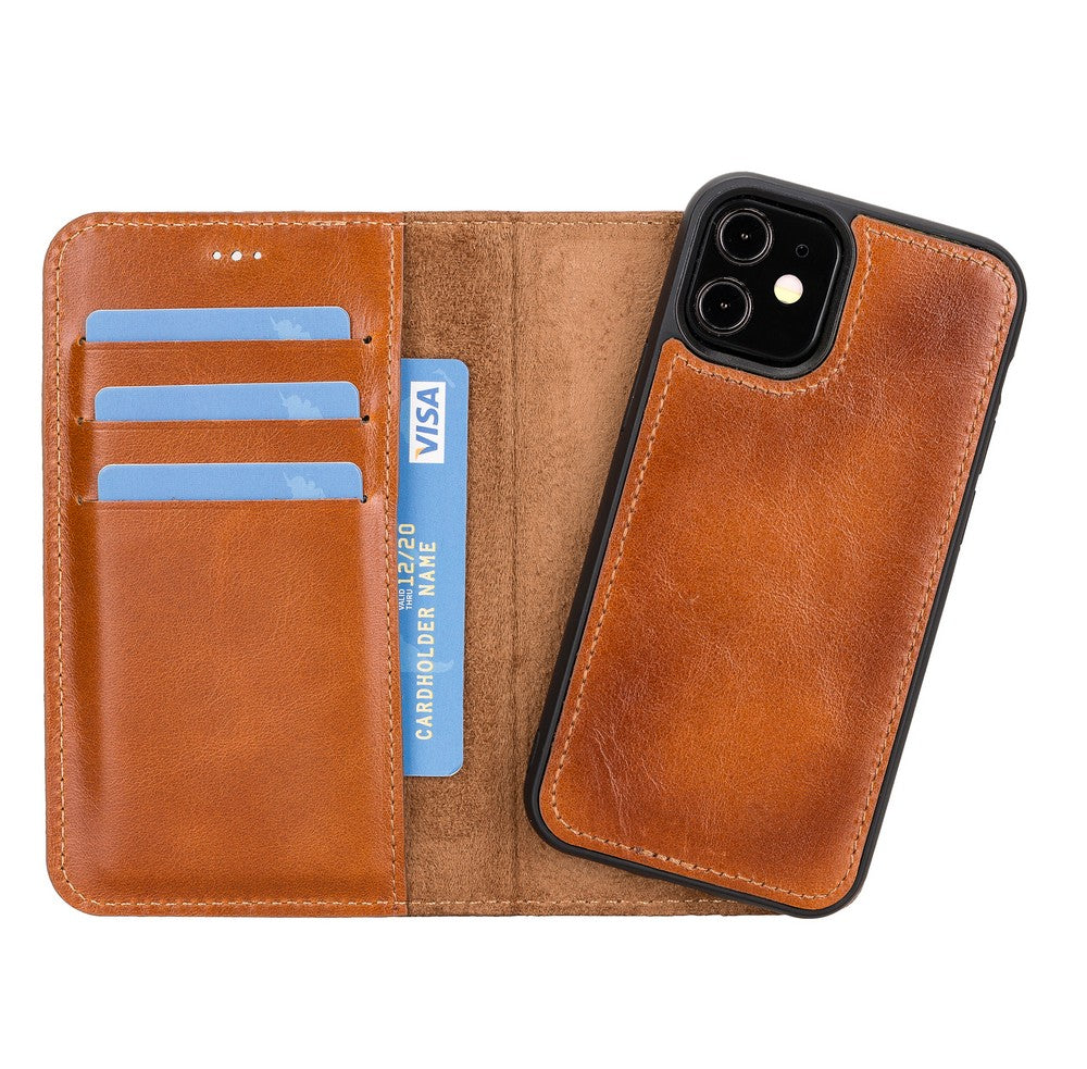 Apple iPhone 12 Series Leather Wallet Case