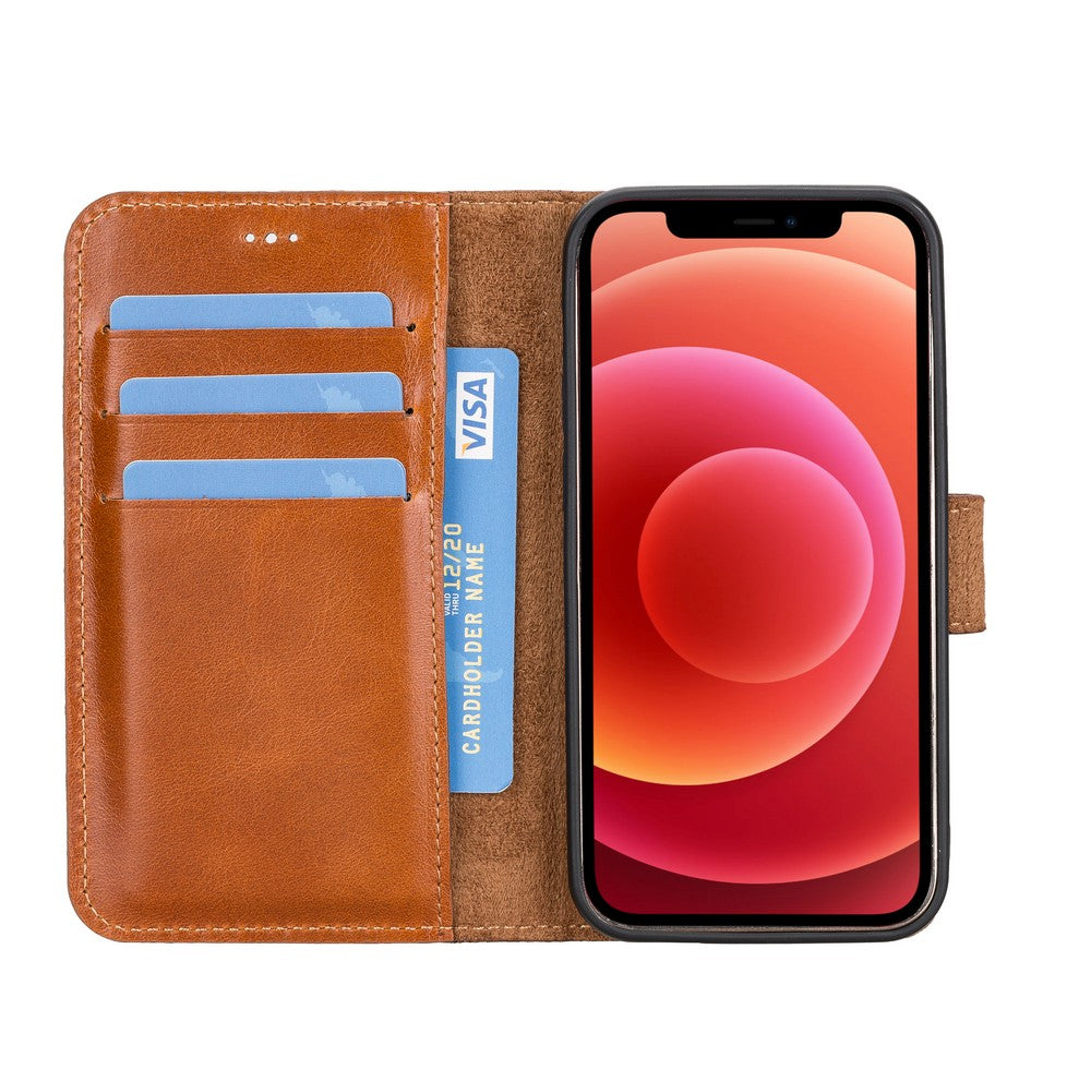 Apple iPhone 12 Series Leather Wallet Case