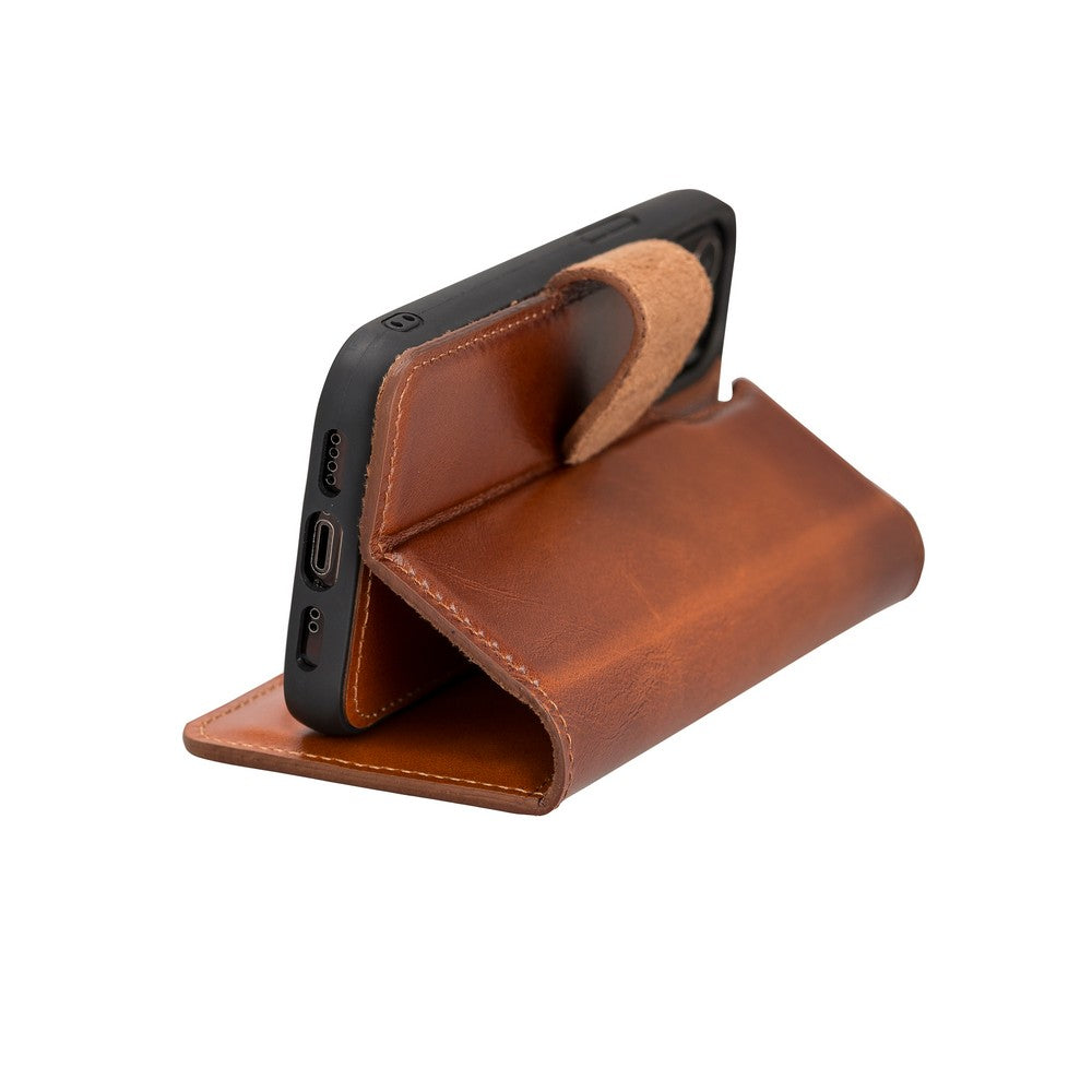 Apple iPhone 12 Series Leather Wallet Case