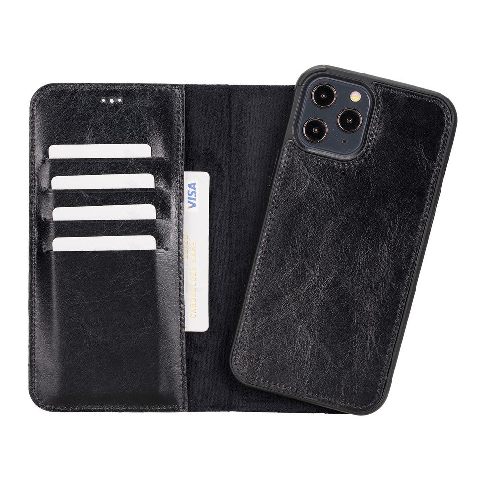 Apple iPhone 12 Series Leather Wallet Case