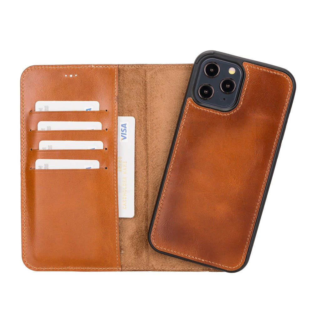 Apple iPhone 12 Series Leather Wallet Case
