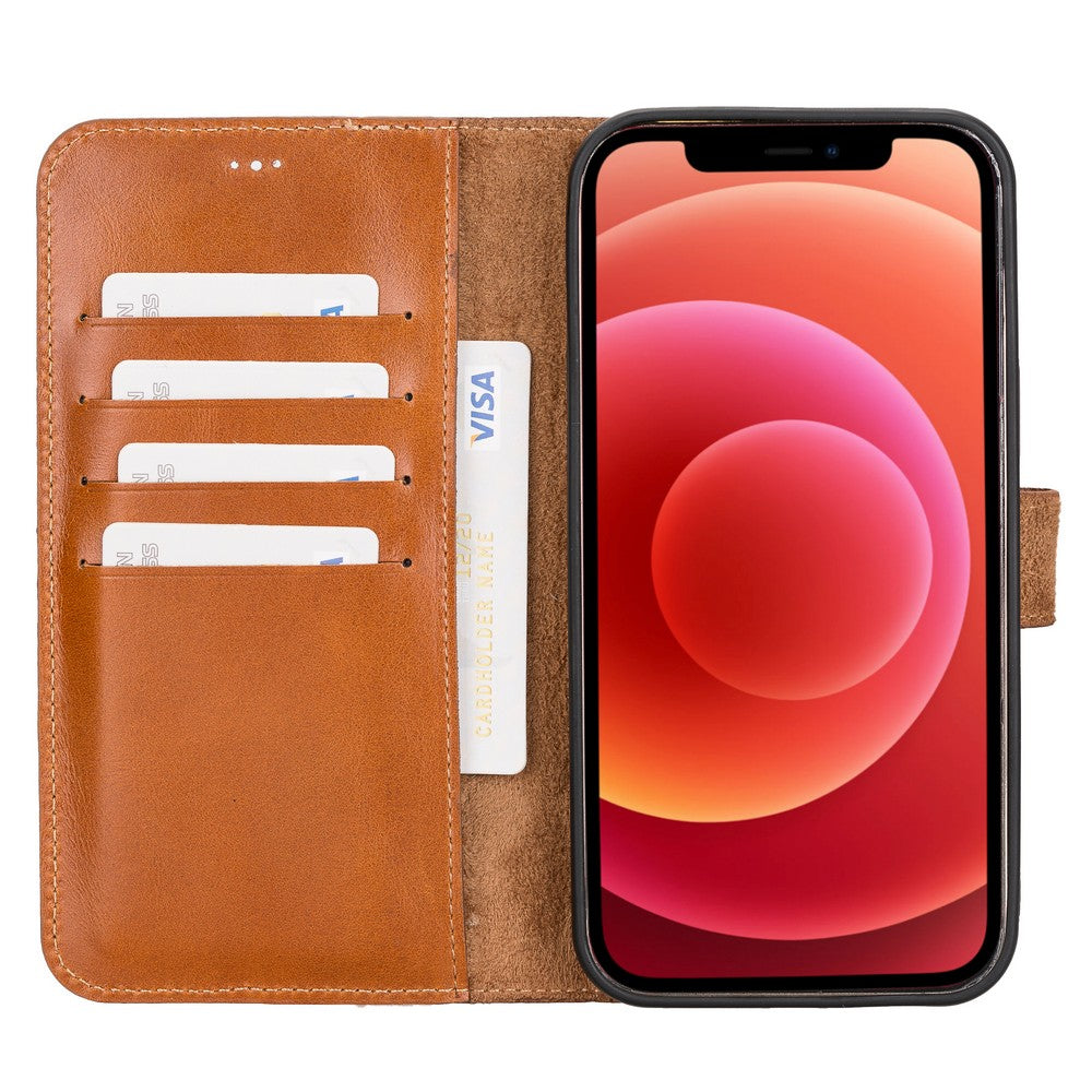 Apple iPhone 12 Series Leather Wallet Case