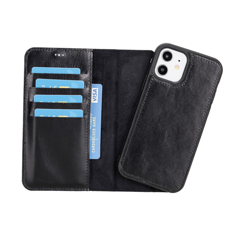 Apple iPhone 12 Series Leather Wallet Case